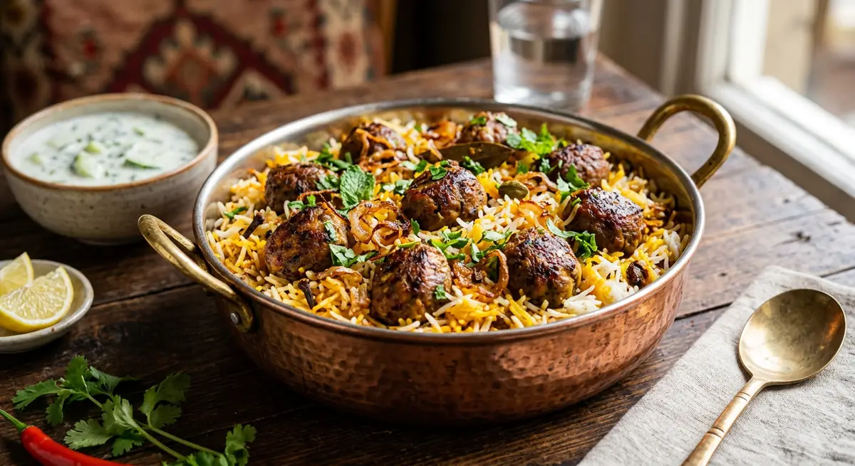 Kofta Biryani