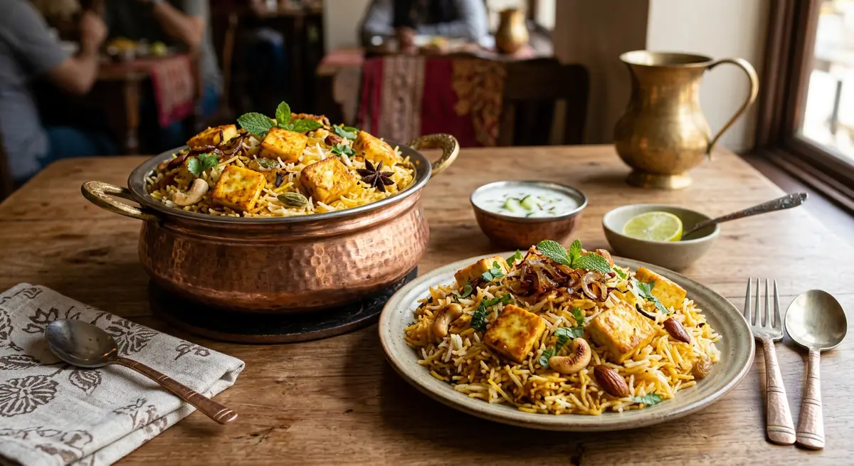 Paneer Biryani